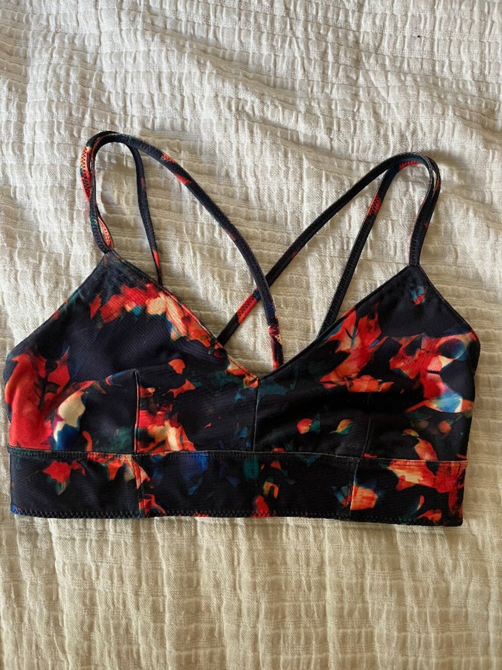 JOY LAB Sports Bra- Floral- M